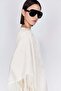 Fringed one-shoulder kaftan dress - 2