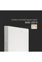 12W Square LED Surface Panel 4000K Samsung Chip - 5