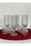 Futre Long-Stemmed Coffee Side Cup Set of 6 Glass Cups 13 cm Transparent Glass Presentation Cup - 2