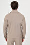 Straight Slim Fit Shirt Collar Zippered Men's Coat Trousers Mink - 17166.26Y - 5
