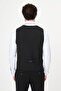 Straight Slim Fit Classic Men's Vest Black - 40959.26Y - 4