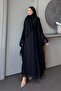فستان ميسرا بعباءة سوداء - 4