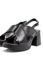 Mnr 1109 Cross-Strapped Heeled Sandals - 3