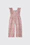Liberty Fabric Baby Girl Pink Salopet
