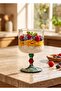 Bead Ice Cream Dessert Presentation Bowl Amber 300 ml - 3