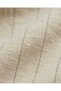 Women's Cream Comfortable Fit Striped Cotton Linen Look Collared Blouse Vest Shorts Top and Bottom Set - 5