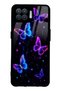Oppo Reno 4 Lite Glossy Phone Case with Neon Butterfly Dream Design