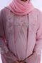 Comfortable Cut and Breastfeeding Feature Maternity and Postpartum Set with Hijab, 5 Pieces Effortt - Pink - 7