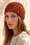 Sequin Detail Hair Net Sea Beach Hair Accessory 2141 Tile - 3