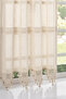 Buldan Handmade Plain Monika Lace Authentic Cotton Decorative Living Room Kitchen Bedroom Curtain - 3