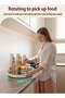 Kitchen storage rack, household seasoning rotating storage rack, stainless steel Spice Rack - 4