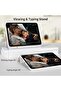 Smart Trifold Tablet Case Compatible with iPad 11" (2025) - Slim PU Leather Protective Stand Cover with Built-in Apple Pencil Holder, Storage Adapter Slot & Auto Sleep/Wake Feature - 5