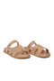 Gold Stone Embellished Lightweight Women's Slippers 4045 Z - 3