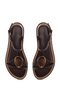 Women's Brown Stone Sandals 26Sfe452514 - 4