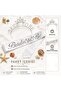 Bride to Be Crown and Sash Set Silver Color Bachelorette Party Bridal Crown Sash - 2