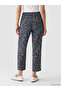Lcw Everyday Women's Patterned Capri with Elastic Waistband - 3