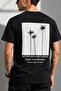 Men's Oversize T-Shirt Better Days Are Coming Printed Black – Crew Neck, Comfortable Fit, 100% Cotton - 3