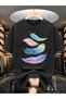 Acid Washed Oversize Unisex T-Shirt Washed Vintage Street Style Street Fashion Cotton Comfortable Fit Daily Wear T-Shirt