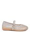 Silver Lightweight Orthopedic Girls' Ballerinas 26A49 F