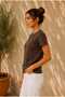 Women's Basic T-Shirt Crew Neck Short Sleeve Premium Cotton - 4
