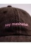 Say Mashallah Pink Embroidered Vintage Sports Hat Unisex / "Mashallah De" Pink Embroidered Hat Cap - 3
