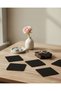 Set of 20 Wooden Square Coasters - Decorative Coffee Presentation (10X10 cm) - 2