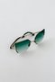 93301 C5 62 Ekartman Frameless Women's Sunglasses Uv400 Protection Geometric Design Stylish Women's Glasses - 6
