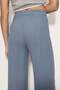 Comfortable Fit High Waist Wide-Leg Viscose Mix Women's Trousers - 5