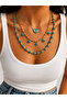 3-Piece Blue Necklace Set - 3