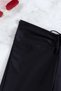 Women's Black Front Lace-Up Sea Shorts - 4