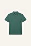 Regular Fit Short Sleeve Green Polo T-Shirt H8944Ax26Hs - 7