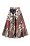 Valerie Chiffon Flared Lined Long Skirt Women's Mixed Color