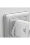 38W Fast Charger with PD & QC Dual Ports, USB-C + USB-A Wall Charger, UK Plug, White - 2