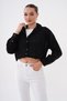 Tulle Modal Shirt with Neckline Detail and Athlete Style - 2