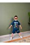 Boys' Roblox Printed Summer Cotton Shorts and T-Shirt Set - 4