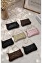 Women's Star Embroidered Chain Strap Shoulder Bag - 5