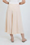 Liva Elastic Waist Draped Wide Cut Skirt Trousers Tns-4404 - 7