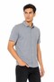 Men's Front Buttoned Collared T-Shirt Regular Fit Bgl-St05562 - 3