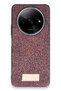 Onegif Redmi A3 4g Compatible Bright Glitter Cover - Deep Purple