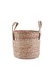 Cyndy Decorative Basket With Handle Dia25x25cm - Natural - 4