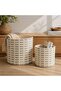 Meadow Cotton Storage Basket 30x30cm - Natural - 2