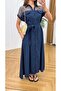 Sequin Detailed Tencel Dress - 2