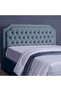 ANDROMEDA HEADBOARD CHANEL TEAL L-140 : H-125 CM