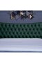 MARS HEADBOARD CHANEL OLIVE GREEN L-140 : H-125 CM - 3