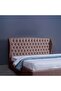 PLUTO HEADBOARD CHANEL PINK L-200 : H-125 CM