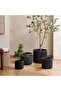 Dovica Polyresin Planter Dia43x38cm - Dark Grey - 3