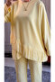 6527 - Stylish Comfortable Vortex Fabric Casual Women's Set with Cross Design Detail - 7