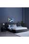 NEPTUNE HEADBOARD CHANEL DARK GREY L-180 : H-125 CM - 5