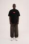 Men's Mchnst Embroidered Detailed Knitwear T-Shirt Black - 4