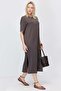 Women's Off-Shoulder Slit Dress